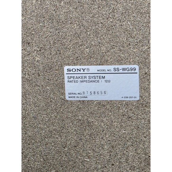 Sony Assorted Speakers With Subwoofer - Picture 10 of 11